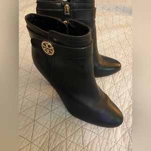 Tory Burch Black booties size 8